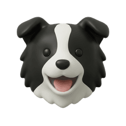 夜の牧羊犬
